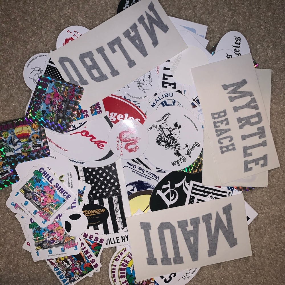 BRANDY MELVILLE STICKERS
